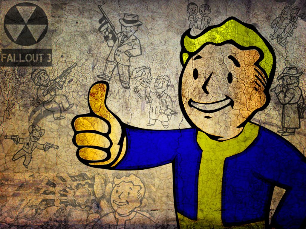 Fallout 3 Fallout Vault Boy Wallpaper Fallout 3 Fallout Vault Boy Wallpaper